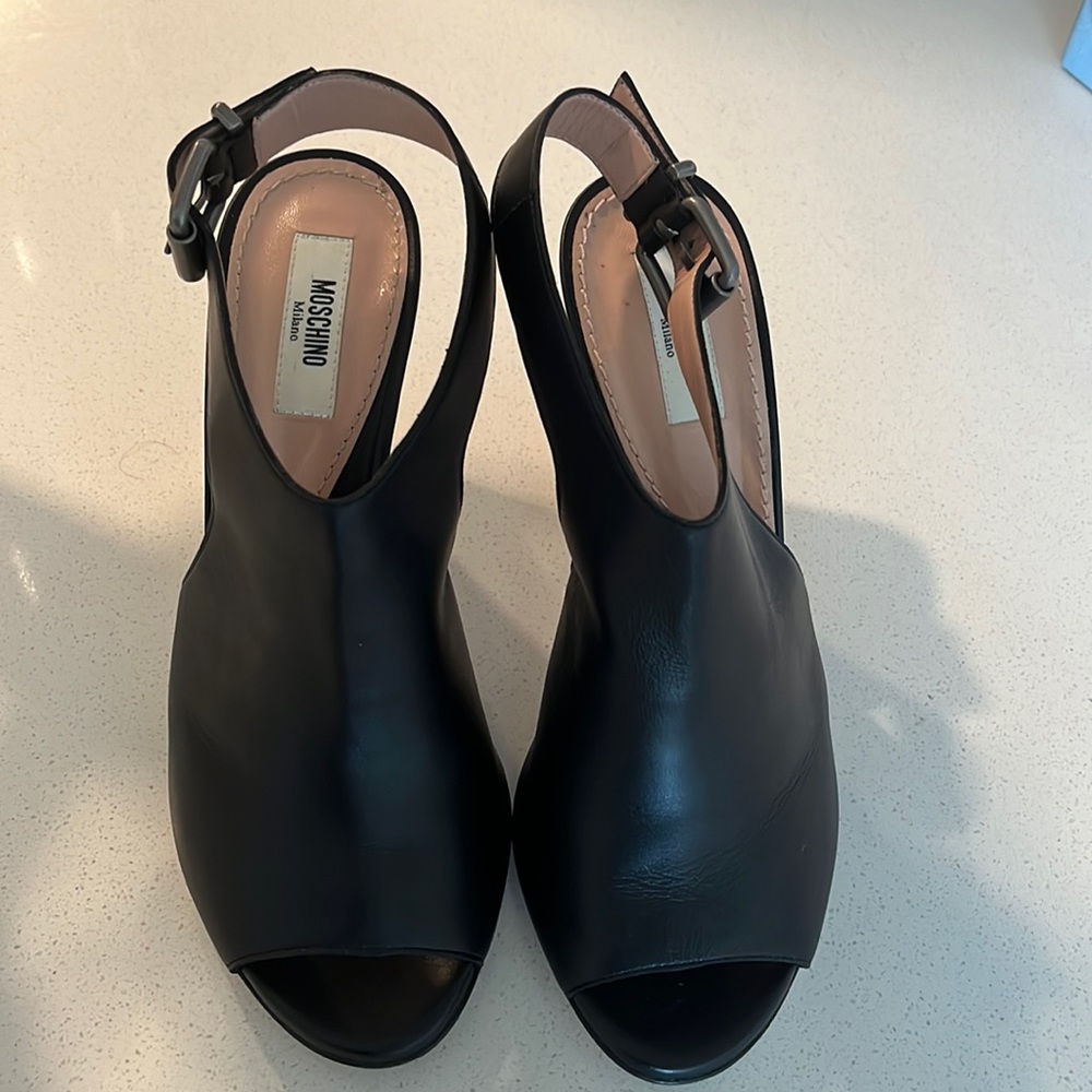 Moschino Couture, black, size 37, worn once, excellent condition